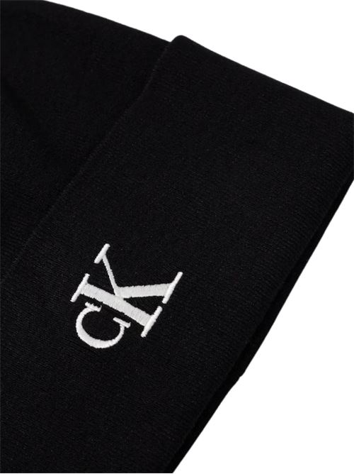 Cappellino in viscosa nero Calvin Klein | LV04D8020GUB1